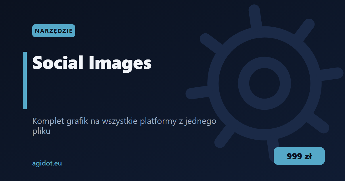 Social Images — generuj komplet grafik na wszystkie platformy
